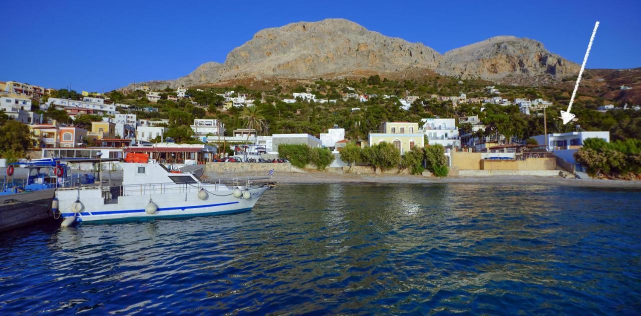 Villa Maria - Seashore Serenity Villa At Myrties Beach Kalymnos Exterior foto