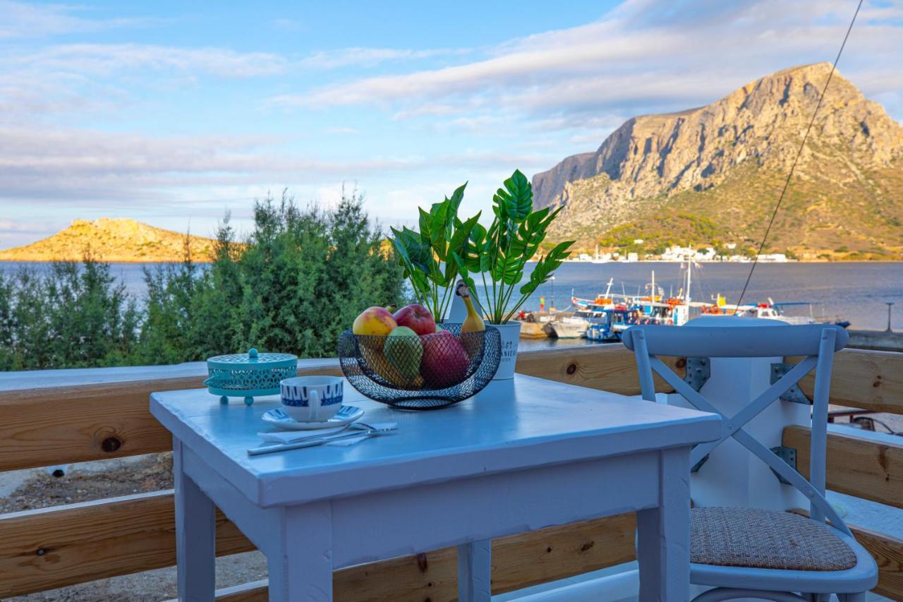 Villa Maria - Seashore Serenity Villa At Myrties Beach Kalymnos Exterior foto